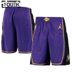 Los Angeles Lakers Kratke hlače Jordan 2022-23 Statement Edition Swingman - Dječji